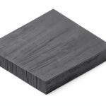 UHMW Polyethylene Bar USA Sealing 1" x 3" x 12" Black Standard-0