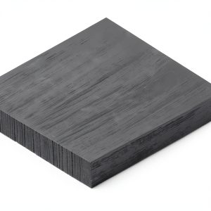 UHMW Polyethylene Bar USA Sealing 1" x 3" x 12" Black Standard-0
