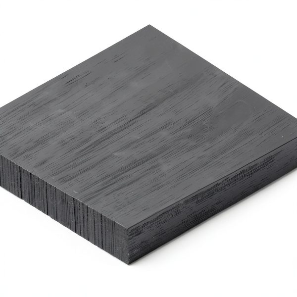 UHMW Polyethylene Bar by USA Sealing – 48 x 4 Inch Black Standard-0