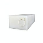Plasti-Block EcoCut HDPE Plastic Bar 2x3x12 Inch High Density DIY-0
