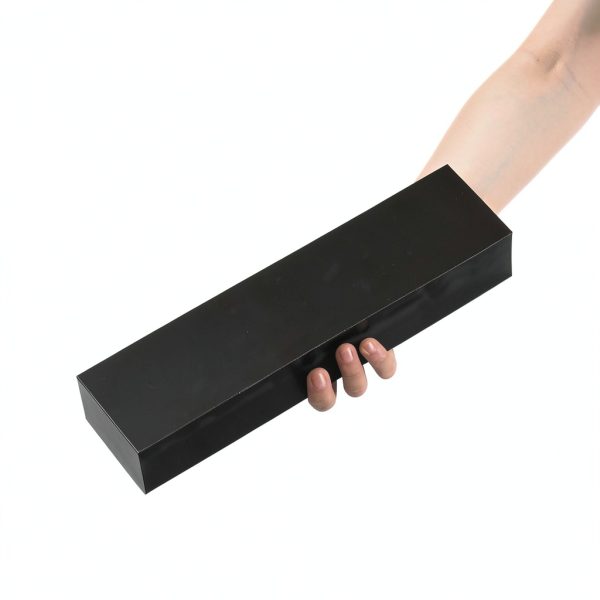 Lxmxgk Black HDPE Plastic Block 2x3x12 Inch for Machining and DIY-3