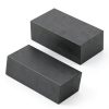 2PCS Black HDPE Plastic Block, Polyethylene Tapping Block, Polyethylene Solid Plastic Block for Machining, Flooring Home, Prototyping, Home Improvements, DIY Projects, Engineering (2" x 3" x 6")-0