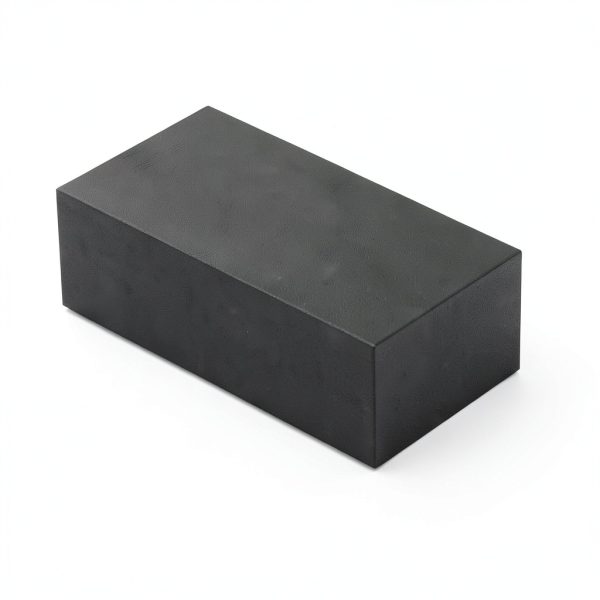 2PCS Black HDPE Plastic Block, Polyethylene Tapping Block, Polyethylene Solid Plastic Block for Machining, Flooring Home, Prototyping, Home Improvements, DIY Projects, Engineering (2" x 3" x 6")-1