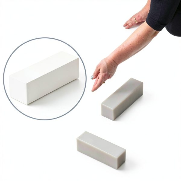 Weewooday Uhmv Tapping Block HDPE Plastic 7.9" x 2.4" Wear Resistant-5