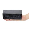 2PCS Black HDPE Plastic Block, Polyethylene Tapping Block, Polyethylene Solid Plastic Block for Machining, Flooring Home, Prototyping, Home Improvements, DIY Projects, Engineering (2" x 3" x 6")-2