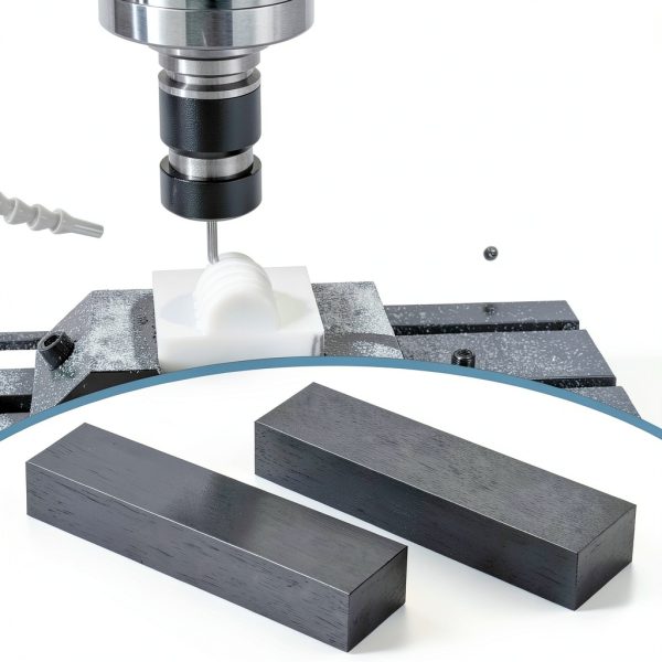 Lxmxgk Black HDPE Plastic Block 2x3x12 Inch for Machining and DIY-4