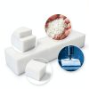 2 Pack HDPE Plastic Block White Polyethylene Solid Plastic Block for DIY Projects Machining Prototyping Home Floor Improvement, 1" x 3" x 12" and 2" x 3" x 12"-2