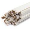 CGjiogujio ABS L Shape Right Angle Bars 4x4x250mm White 20pcs-0