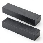 Lxmxgk Black HDPE Plastic Block 2x3x12 Inch for Machining and DIY-0