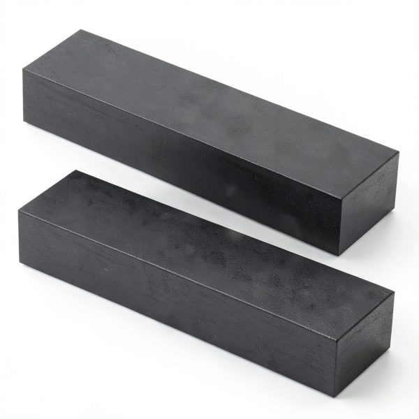 Lxmxgk Black HDPE Plastic Block 2x3x12 Inch for Machining and DIY-0