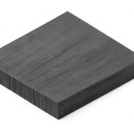 USA Sealing BULK-PS-ACB-1049 Black Acetal Plastic Bar, 1/2" Height, 1/2" Width, 12" Length-0