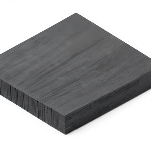 USA Sealing BULK-PS-ACB-1049 Black Acetal Plastic Bar, 1/2" Height, 1/2" Width, 12" Length-0